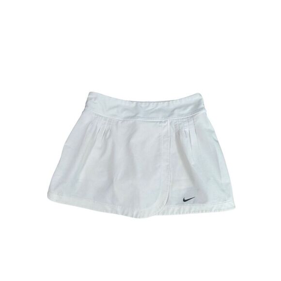 Nike Dri-Fit Court Flex Maria Sharapova White Tennis Skort Skirt Wrap Front S - Picture 1 of 10